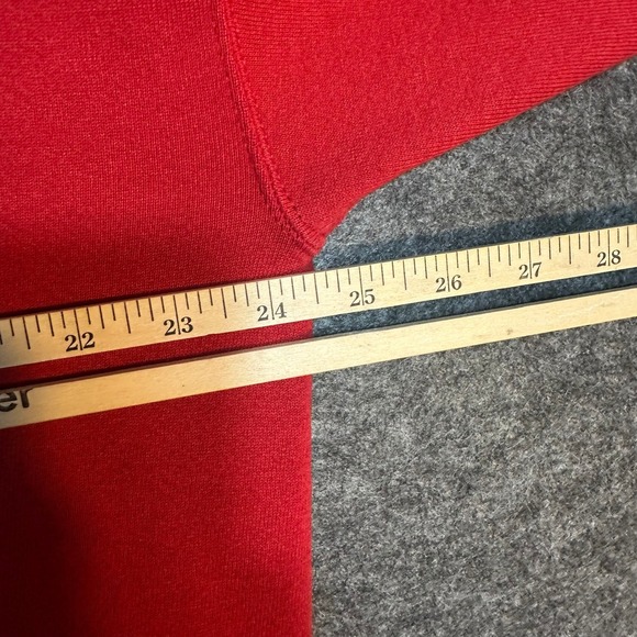 Vintage Wisconsin Badgers Rose Bowl Crewneck Sweatshirt XL Red 90s Football - Picture 12 of 14